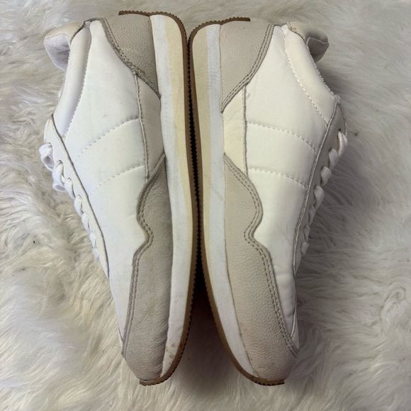Madewell MWL The League Leather & Nylon Sneakers White Women’s 6.5 - Picture 6 of 8